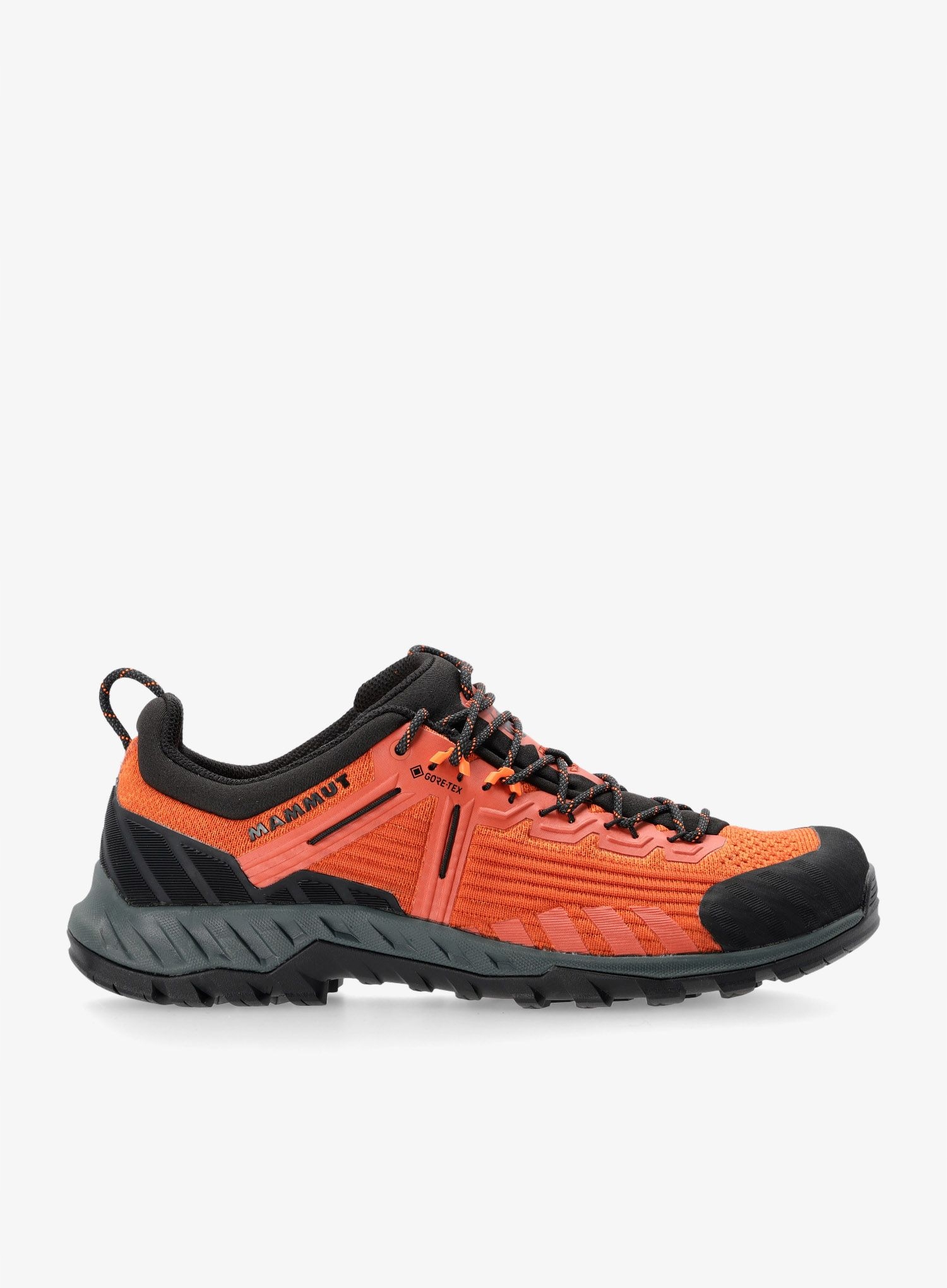Buty podejściowe Mammut Alnasca Knit III Low Gtx black/brick 44 2/3