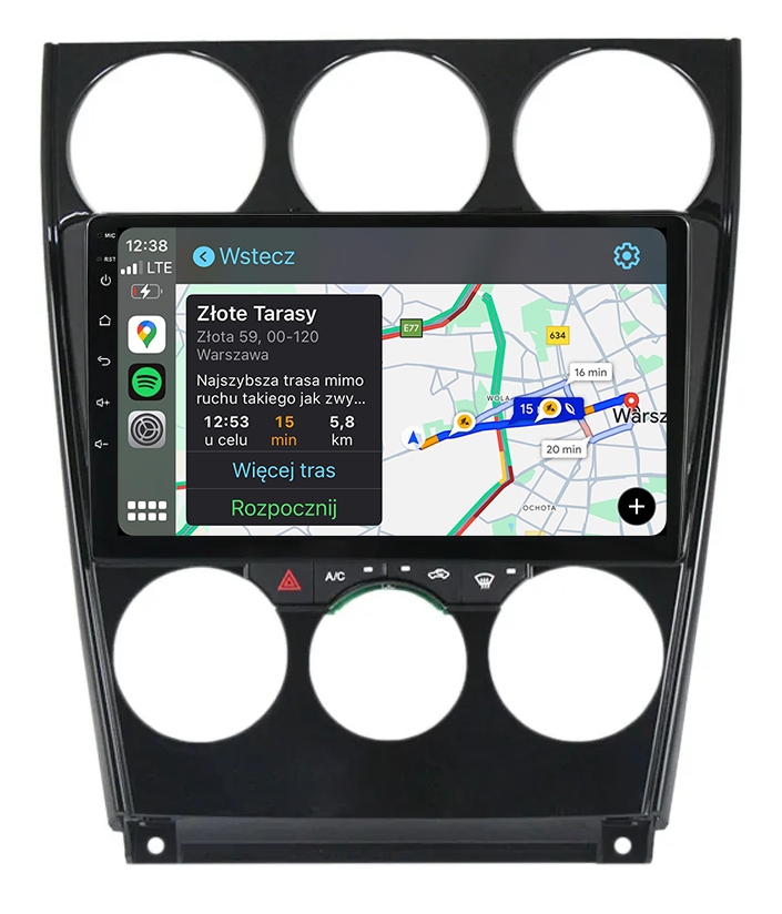 Mazda 6 Nejnovější Android Rádio Navigace Carplay Mapy Aplikace Bose