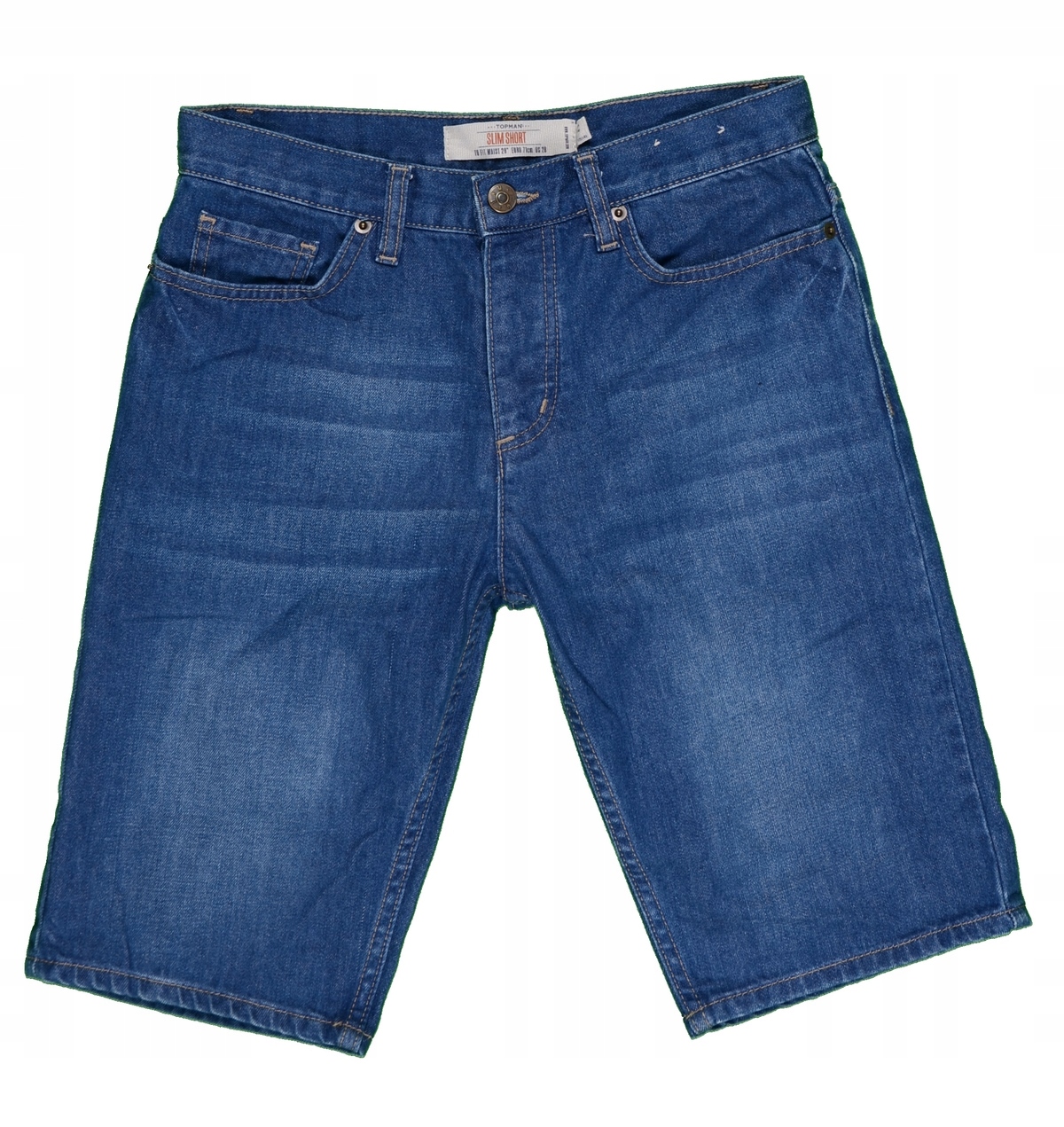 TOPMAN krótkie spodenki męskie jeansowe W28