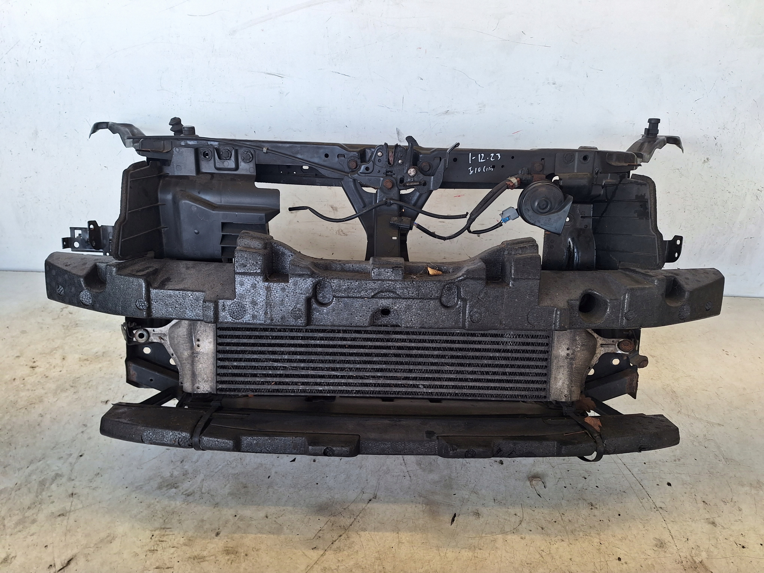 NISSAN QASHQAI J10 LIFT 10-13 support panel for radiators DCI