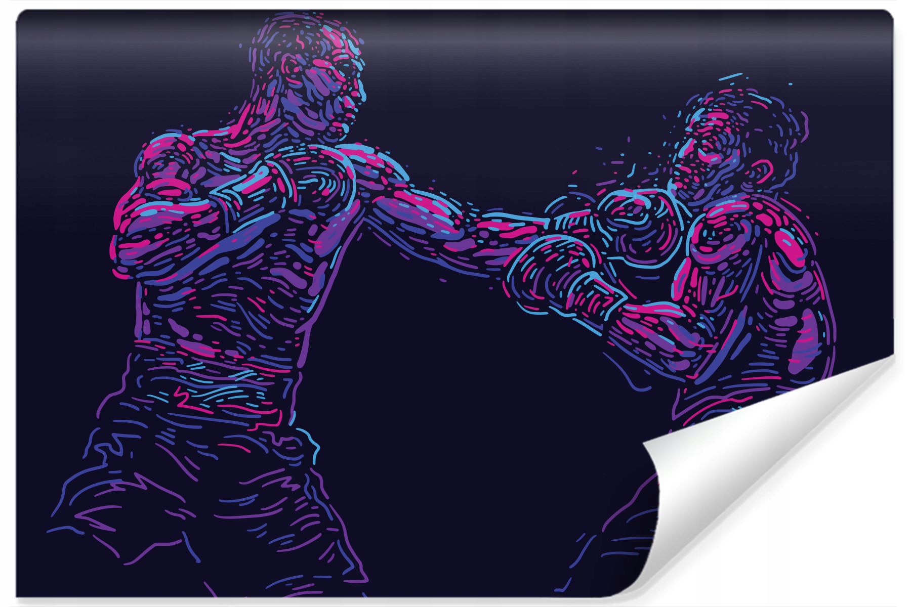 Fototapeta 3D Abstraktní Boks Mládež 450x300