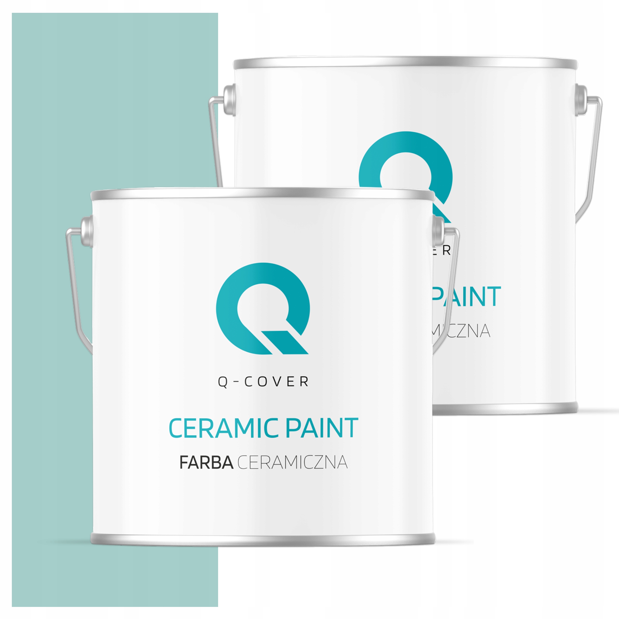 Keramická umývateľná farba na interiér 5L Hlboká matná farba Mätová H1553