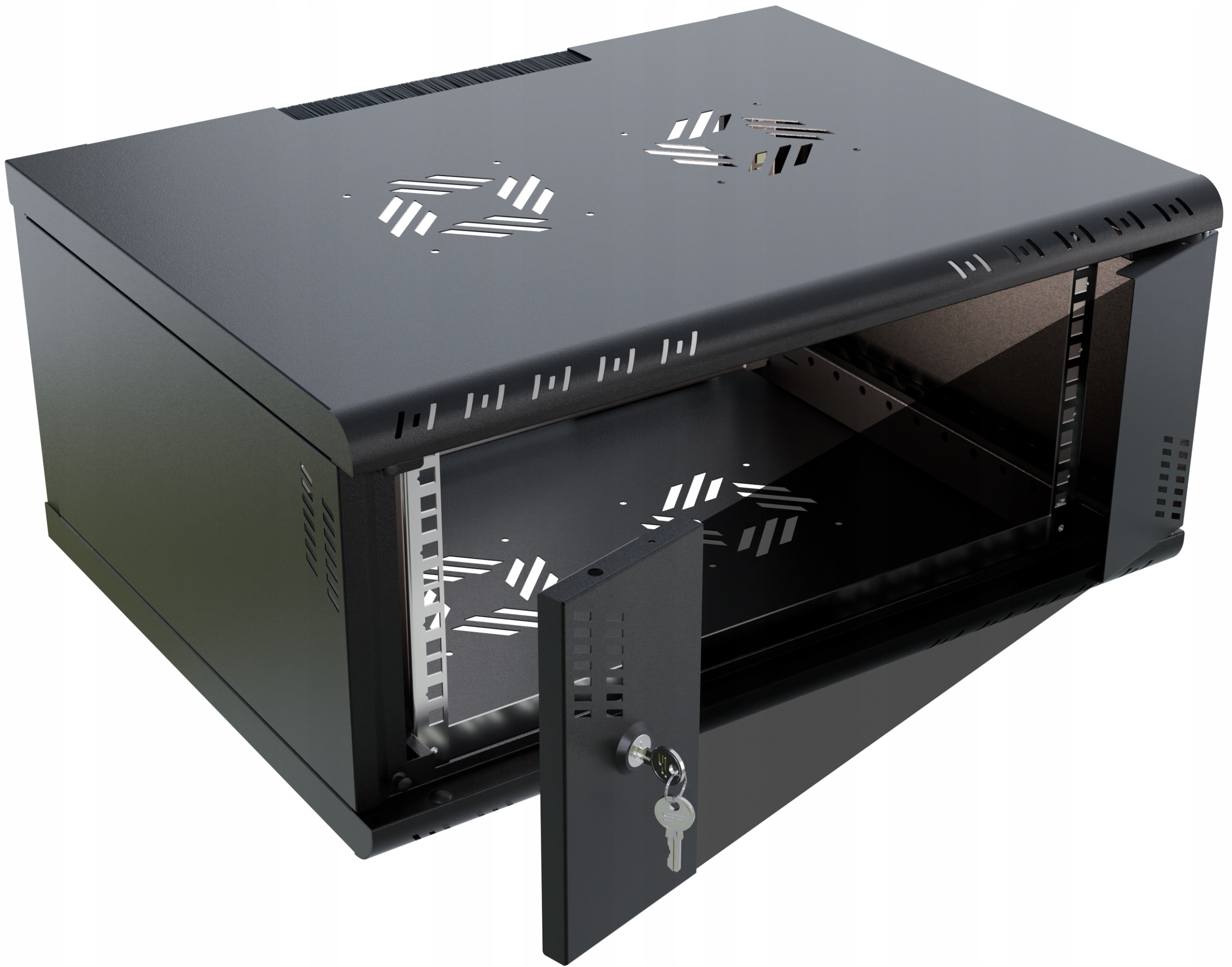 Skříň Rack 19" 4U 450 mm Serverová závěsná skládací za 2 minuty Stalflex