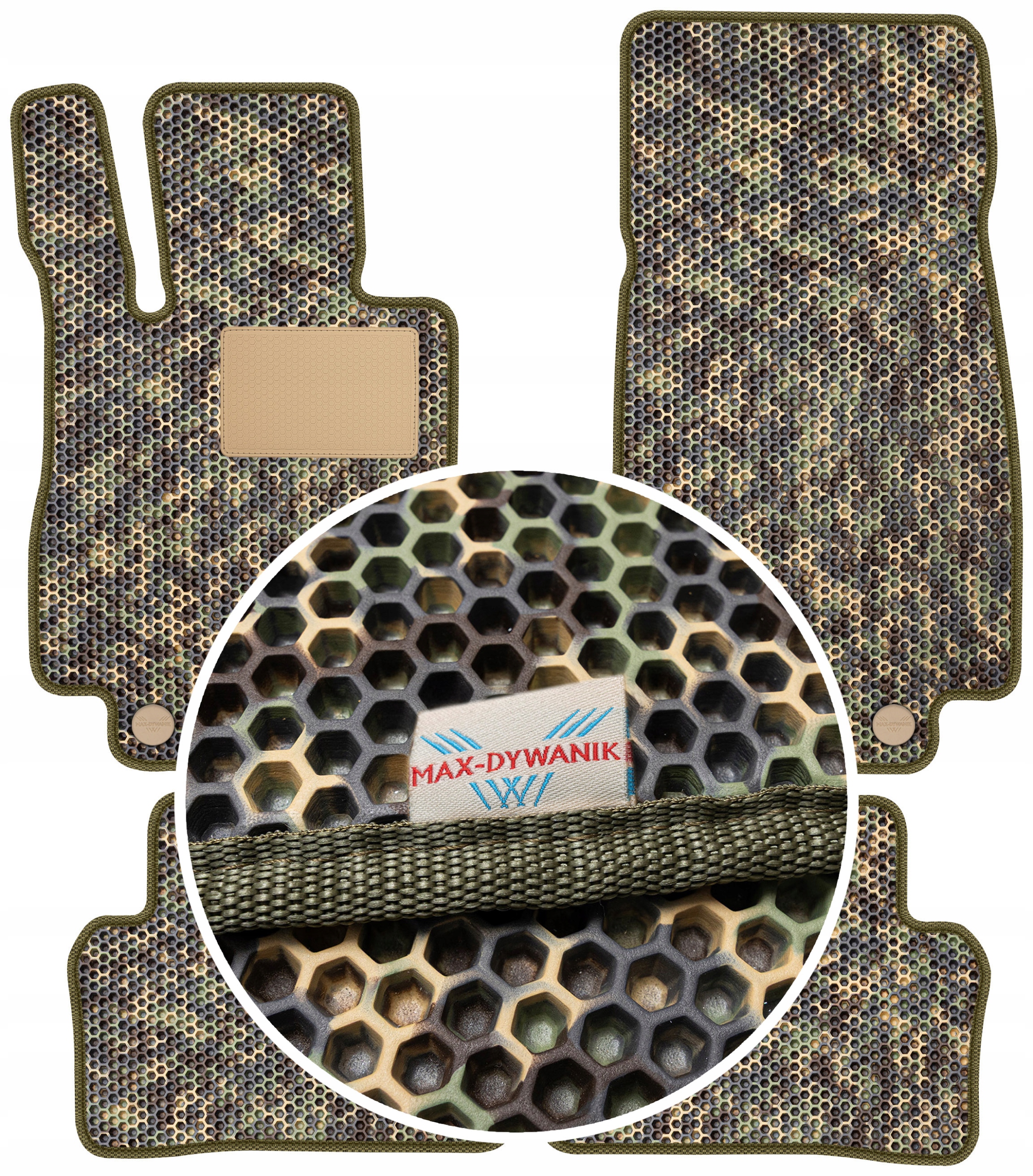 Mercedes Amg GT43 Cp 2018 Gumové rohože do auta Eva Moro