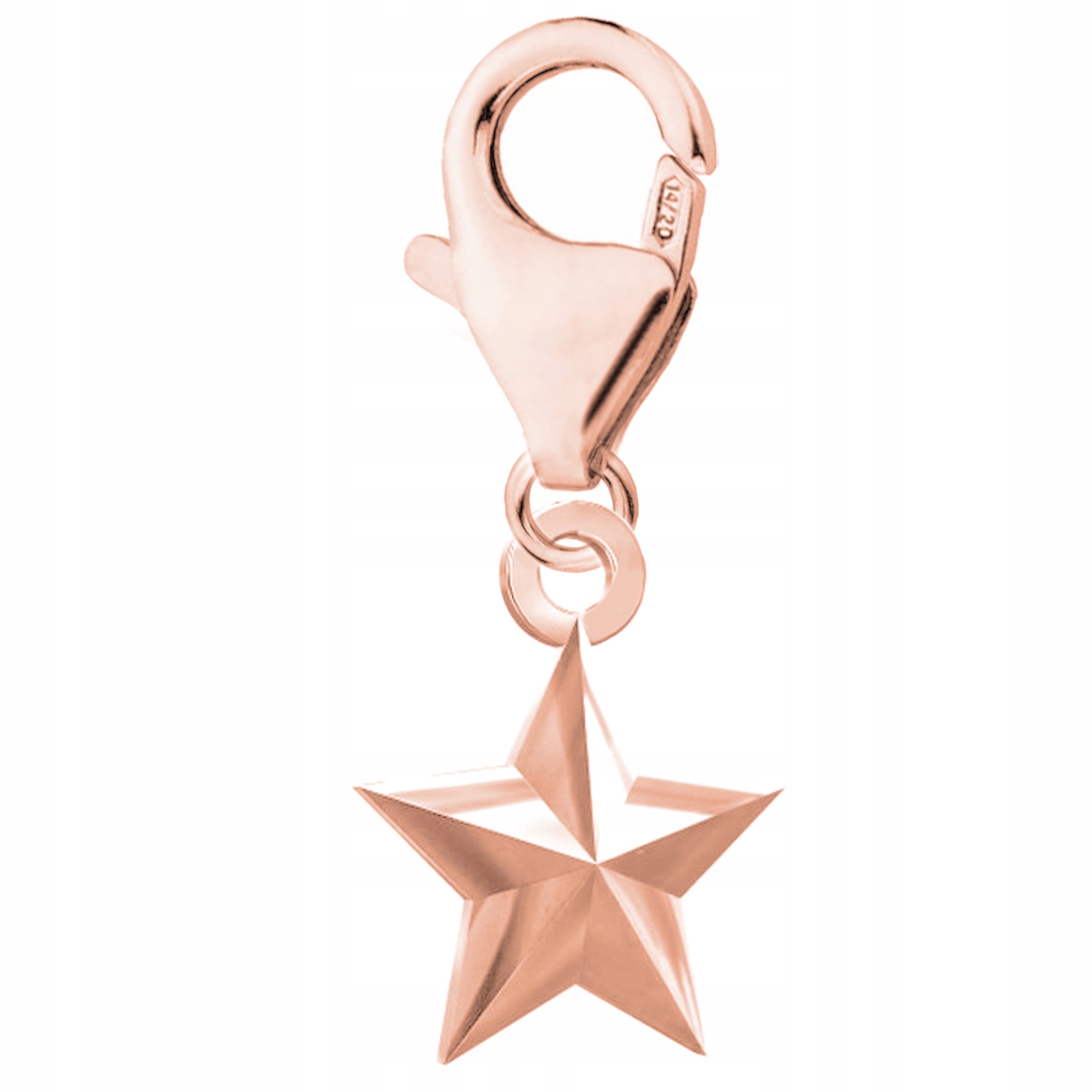 

Zawieszka Gwiazdka różowe złoto 925