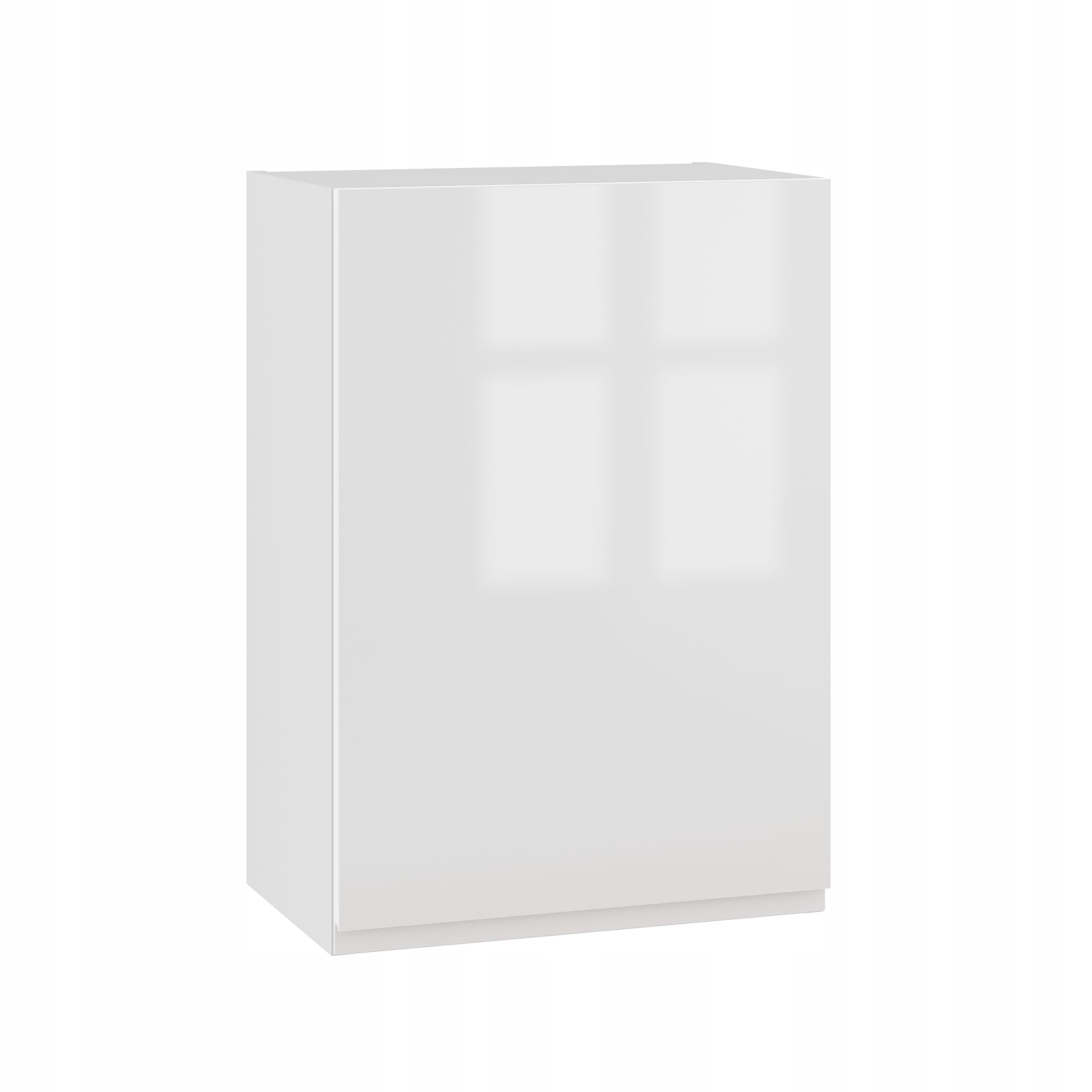 Kuchyňská skříňka 50 horní bílá bez úchytky Akryl