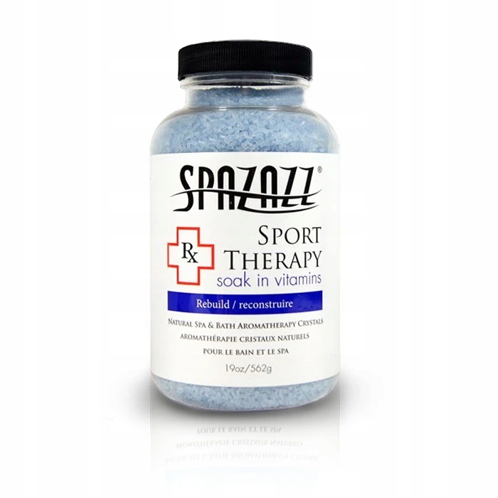 Aroma vůně pro vířivky Spazazz Crystals Sport therapy (562g)