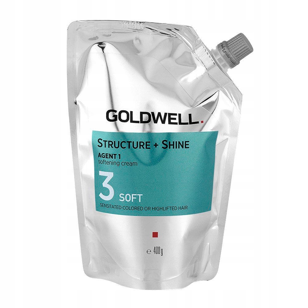 Goldwell Shine Trwała Prostująca Agent1 Soft3 400g