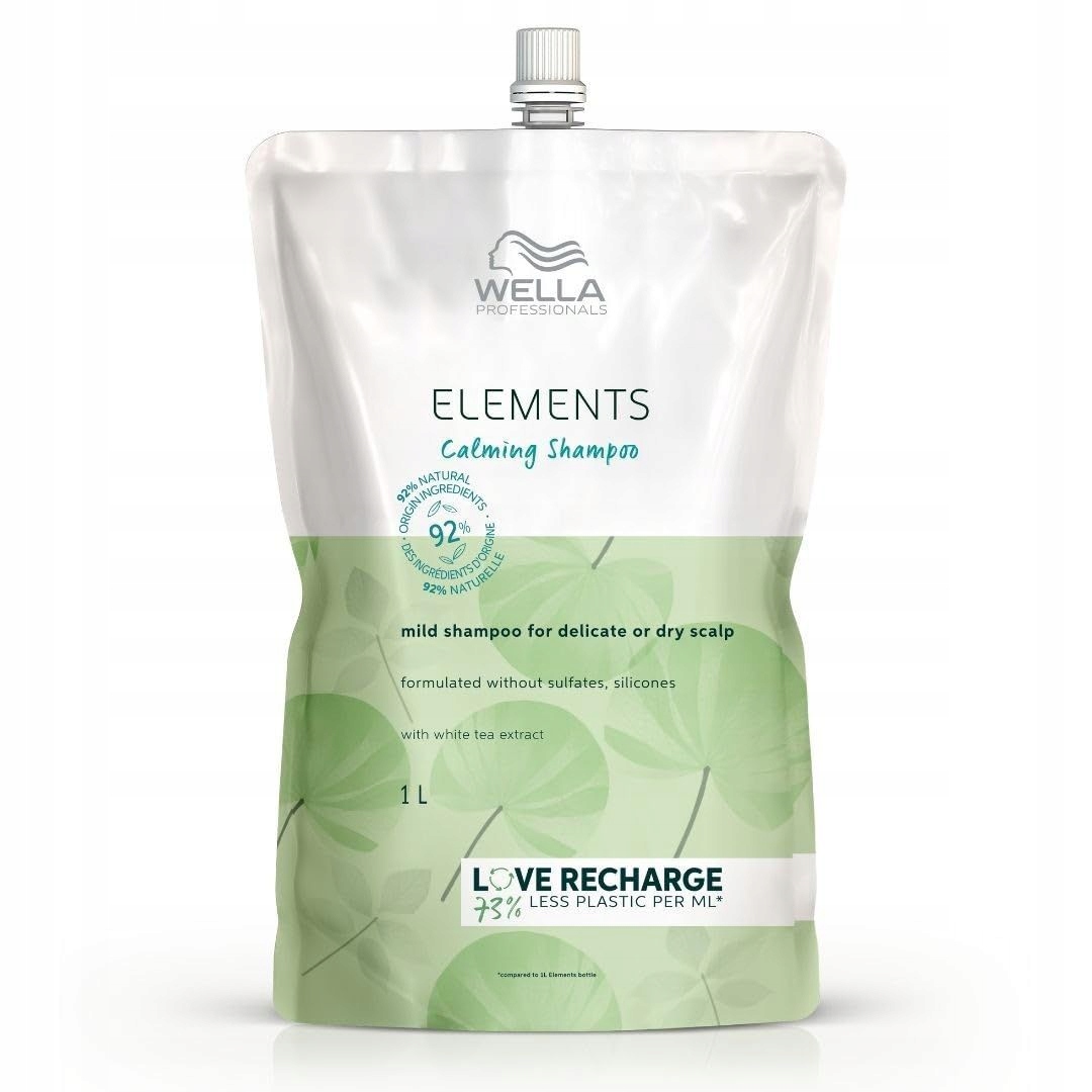 Elements Zklidňující Šampon Proti Lupům Objem: 1000 ML Naplĺ