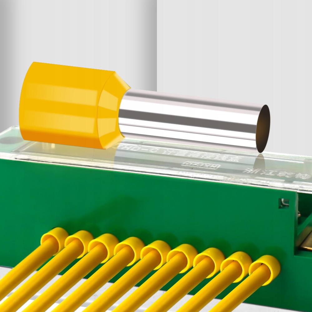 ZACISKARKA KONEKTORÓ KOŃCÓWEK Praska Tulejek Kabli Kolor inny