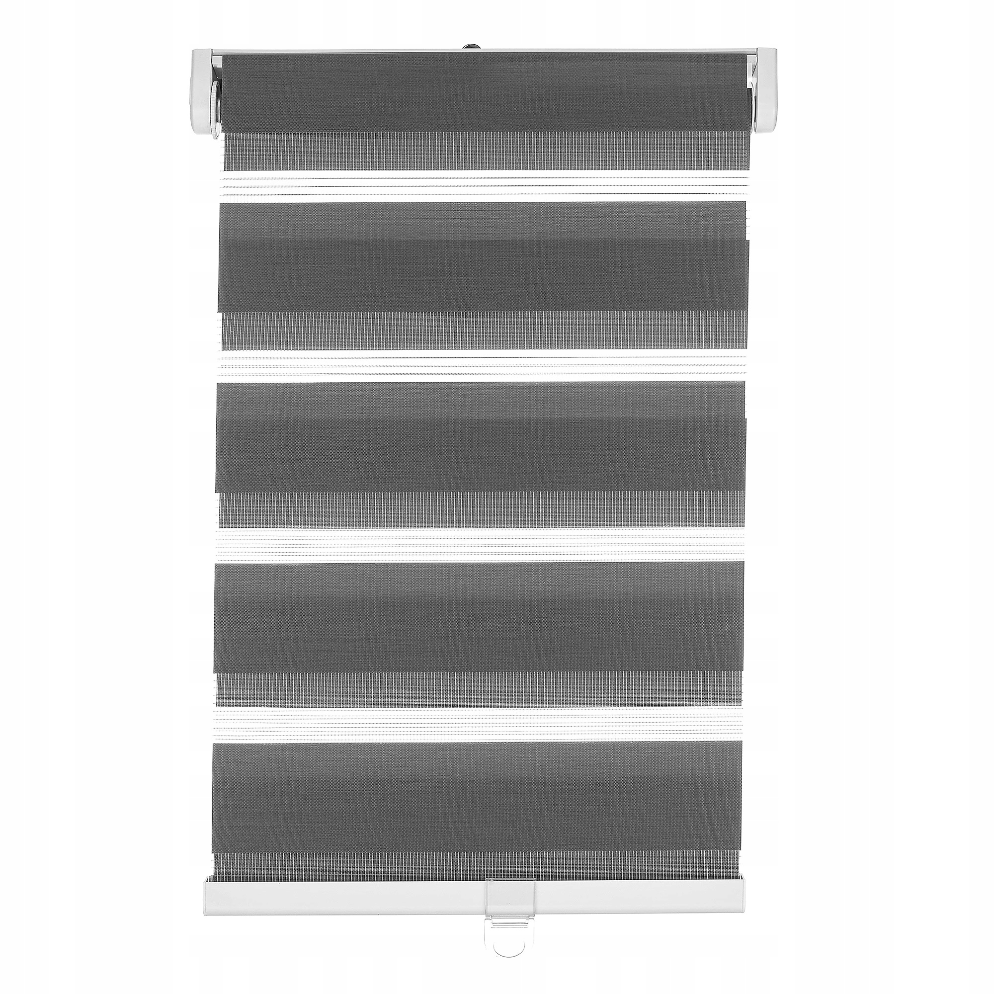 

Roleta dzień noc szara 60x130 cm zaciemniająca