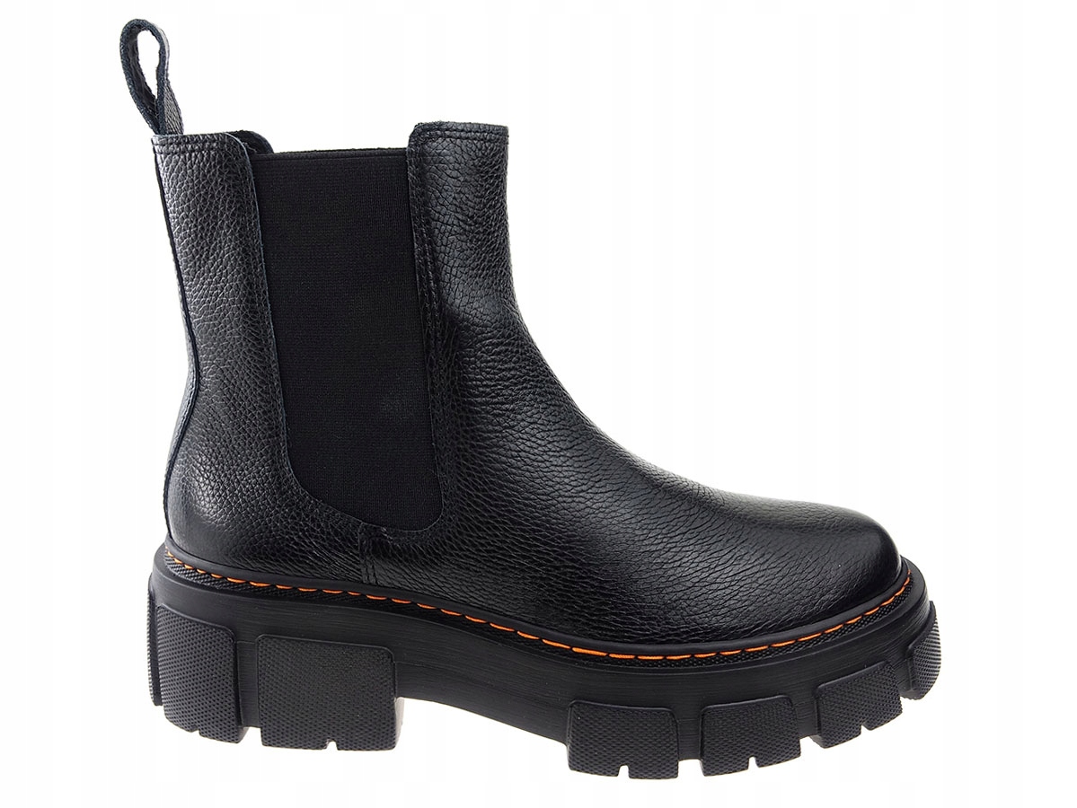 

Ryłko botki platformy 2XVY5 czarne, skóra New 37