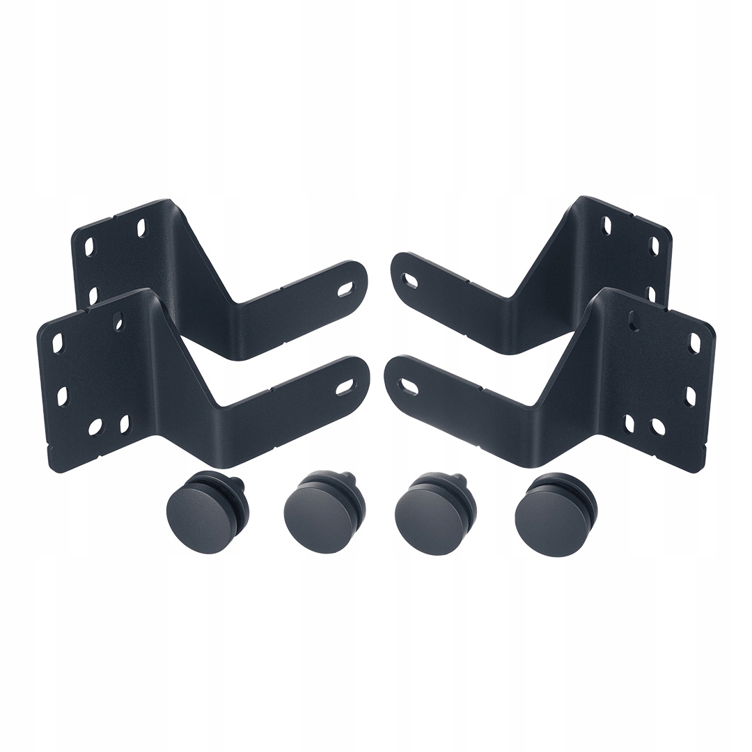 Francouzský balkon s podomítkovým upevněním – polystyren 20 cm antracit struktura