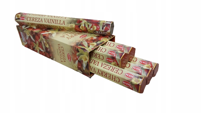 

Kadzidełka Cherry Vanilla Wiśnia Wanilia 120 szt