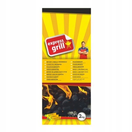 

Brykiet z węgla drzewnego Mir 2 kg