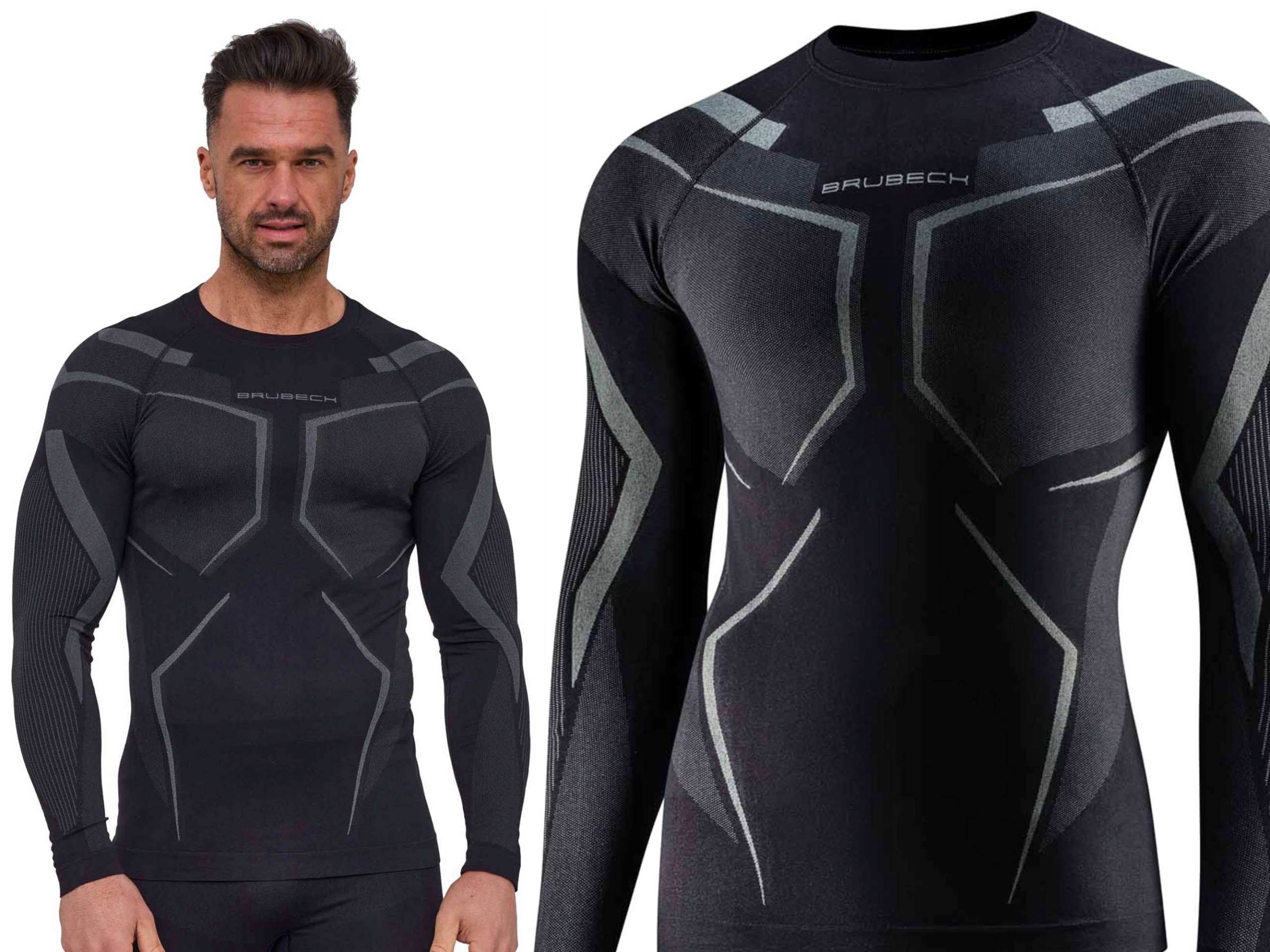 Brubeck Dry Termiczna Bluza Do Turystyki Męska 2XL