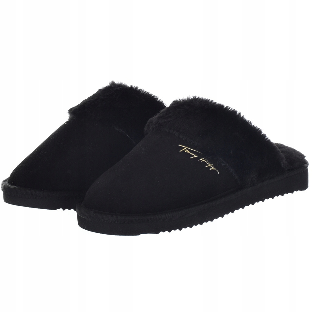 Pantofle Tommy Hilfiger FW0FW06508 Černé