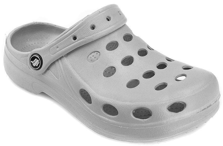 SZARE LEKKIE KLAPKI CHODAKI KROKSY MEDYCZNE 37 Kolekcja wiosna/lato