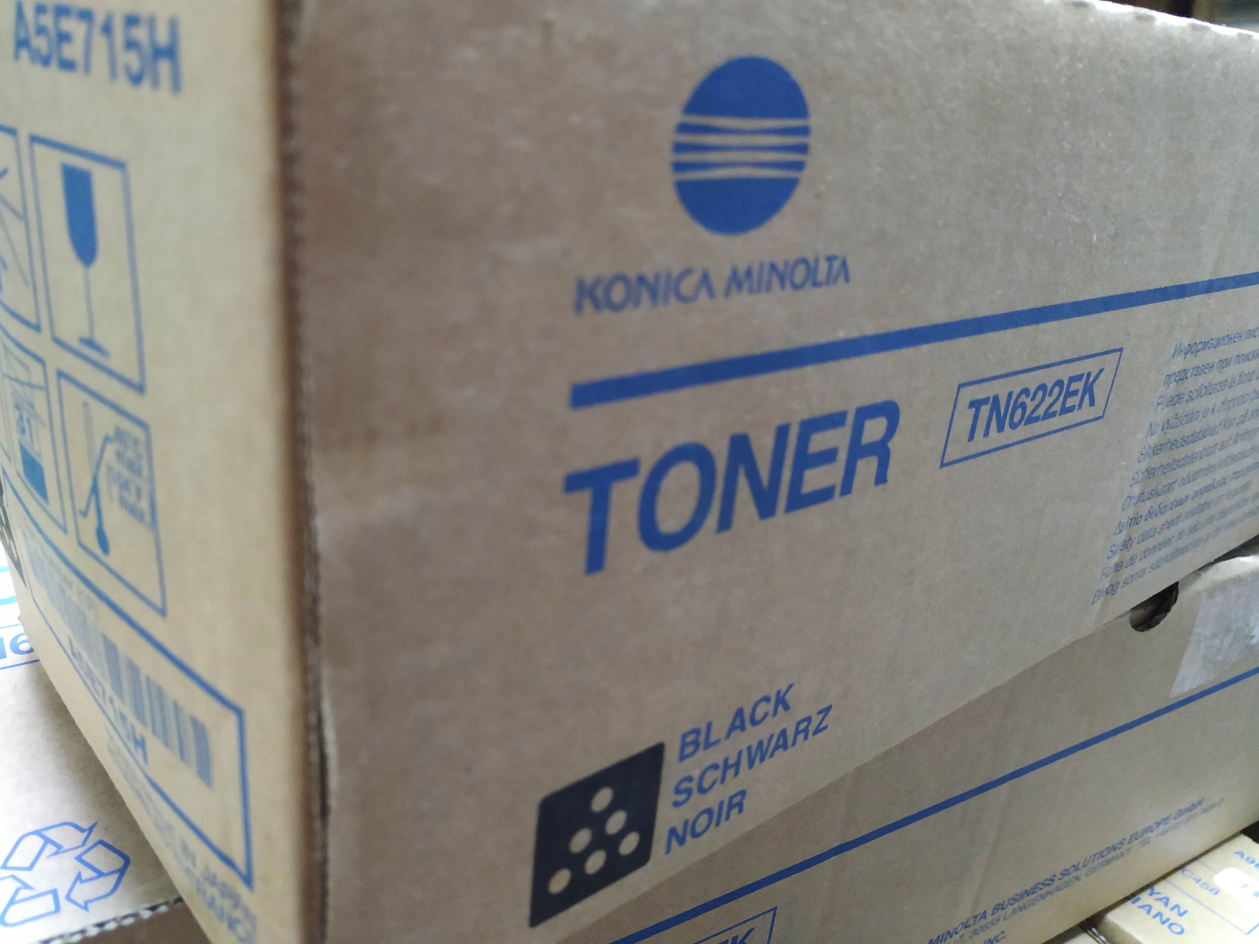 Toner Minolta Develop TN-622K TN622 K Konica C1085 +1085 C1100 +1100