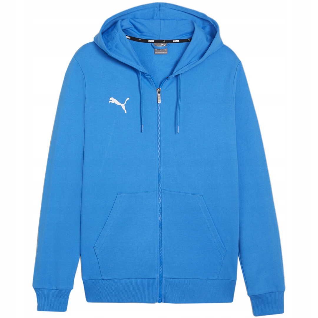 Pánská mikina Puma Team Goal Casuals Hooded modrá, Vel. L