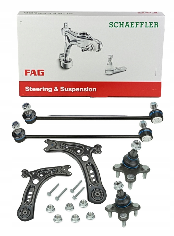 Sada Ramena Spojky Přední Audi A3 Leon Octavia 3 Golf 7 8 Fag Šrouby