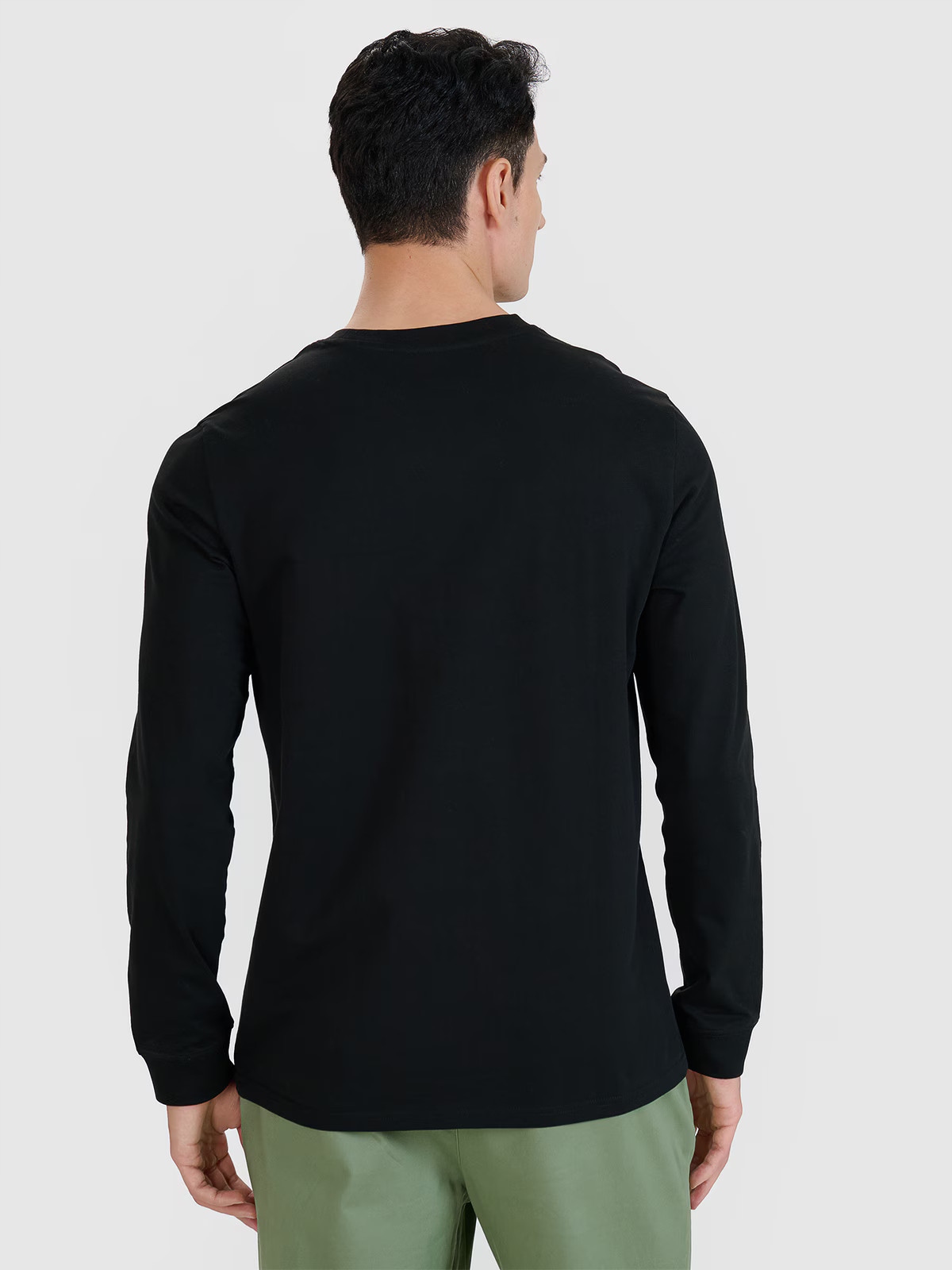 LONGSLEEVE MĘSKI 4F XL KOSZULKA BLUZKA Z DŁUGIM RĘKAWEM TLONM432 SS25 Model TSML