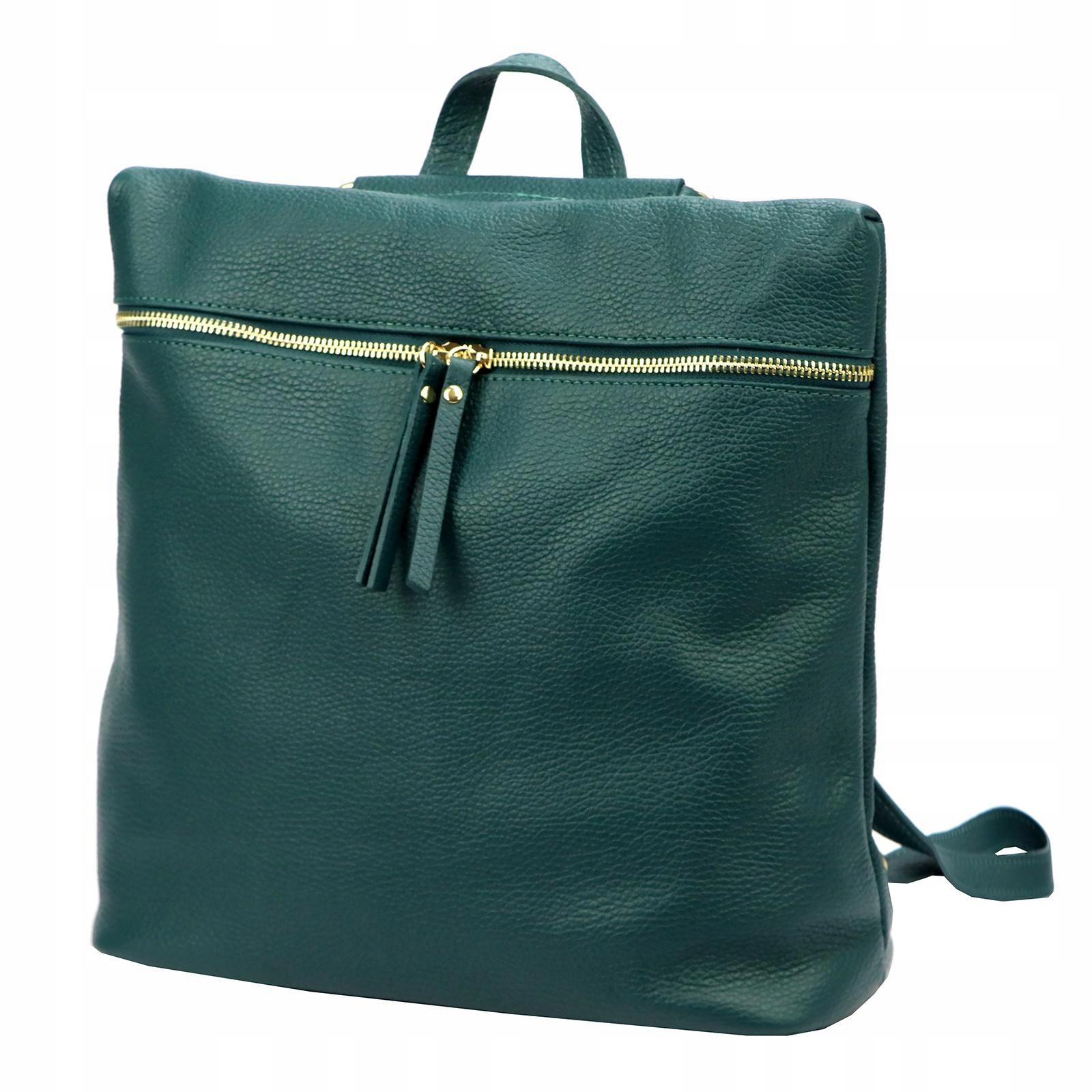 Stylový Módní Batoh 2V1 Kabelka Přes Rameno Z Přírodní Kůže