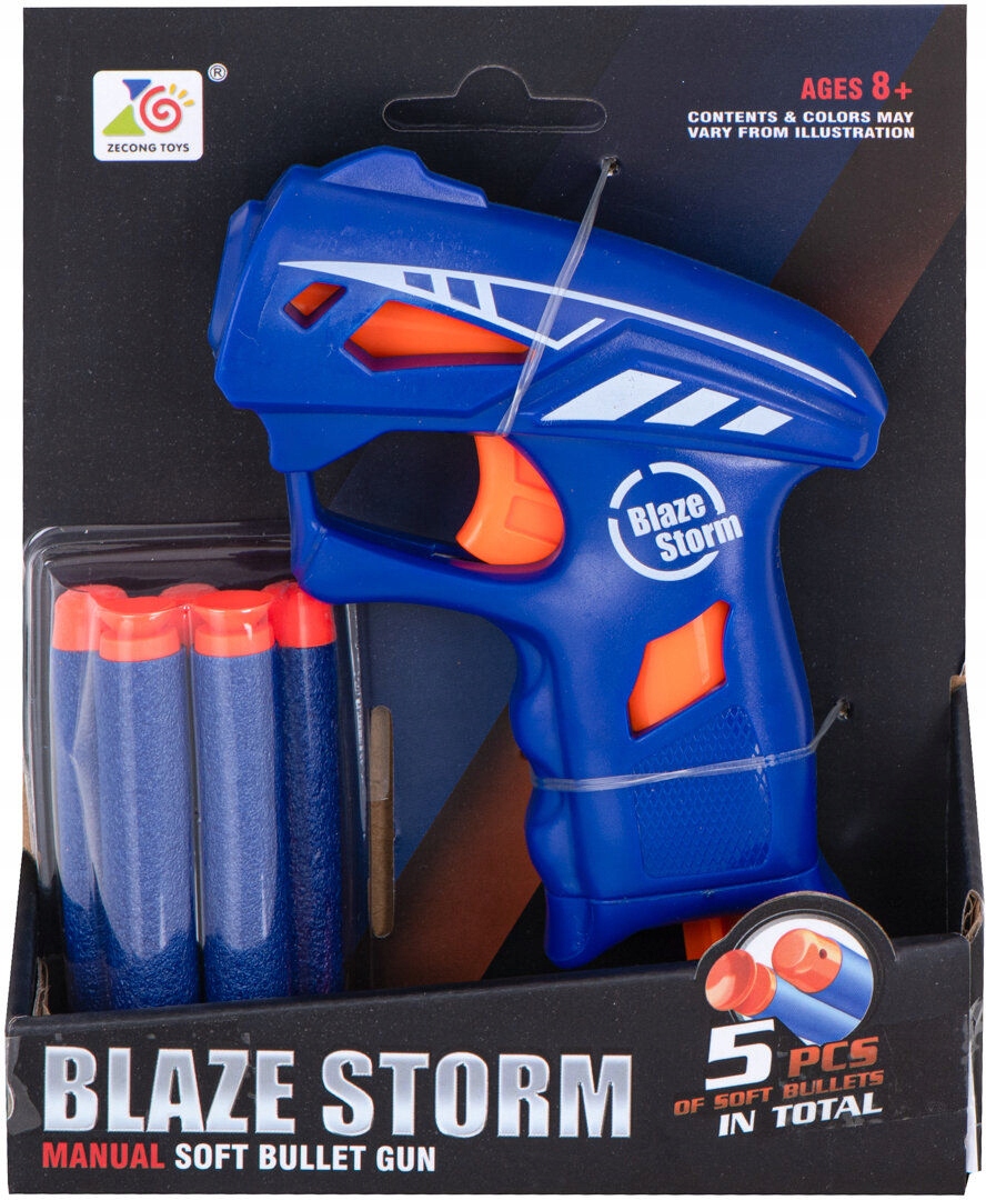 BLAZE STORM WYRZUTNIA NA STRZAŁKI DO NERF PIANKOWE DARTY