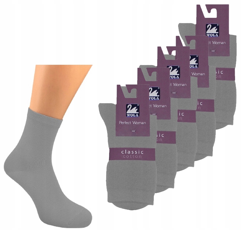 

Wola Skarpety Damskie 5 Par Cotton Ash Q14 36-38