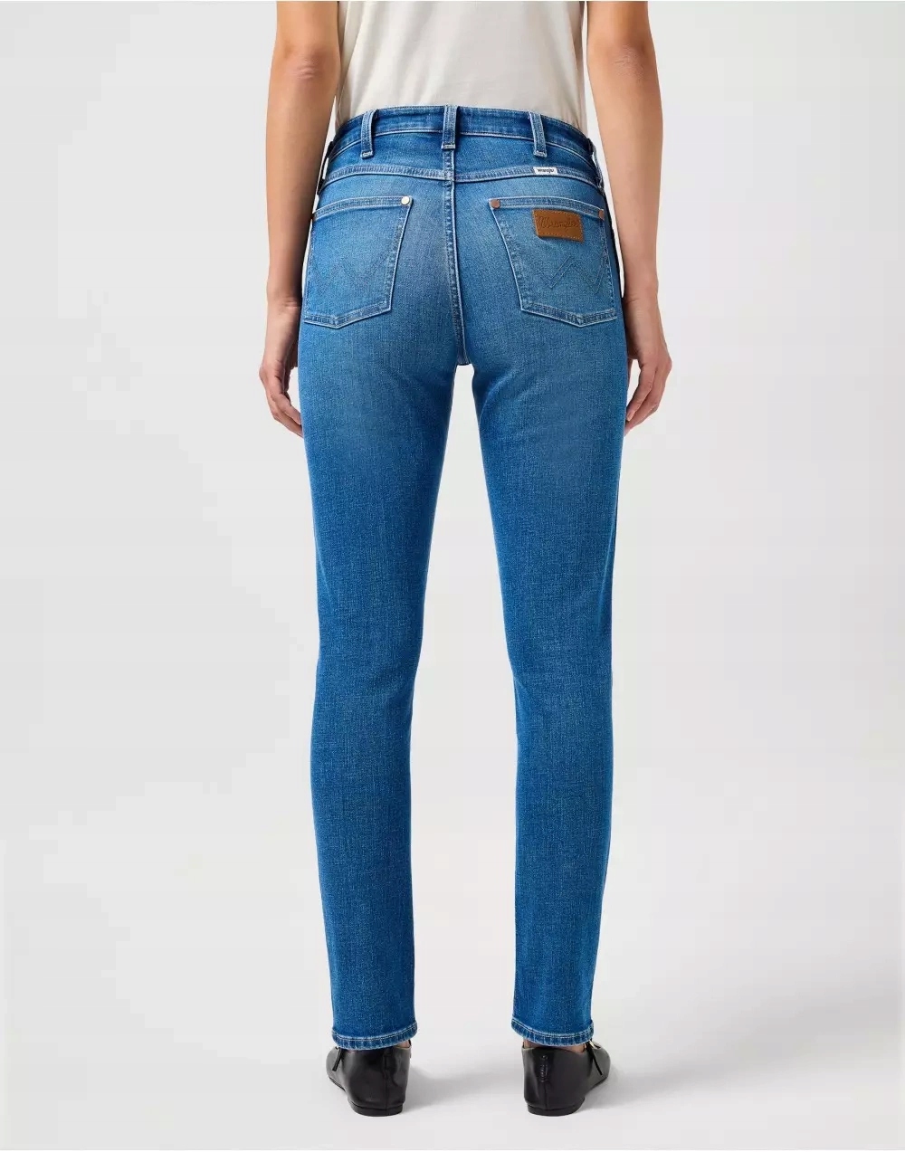 Dámské slim džínové kalhoty Wrangler Sienna Rebel Blue 112362641 36/32