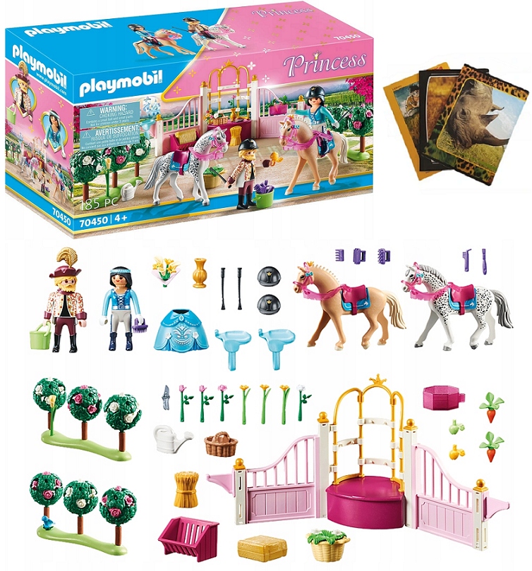 

Klocki Playmobil 70450 Nauka Jazdy Konnej W Stajni