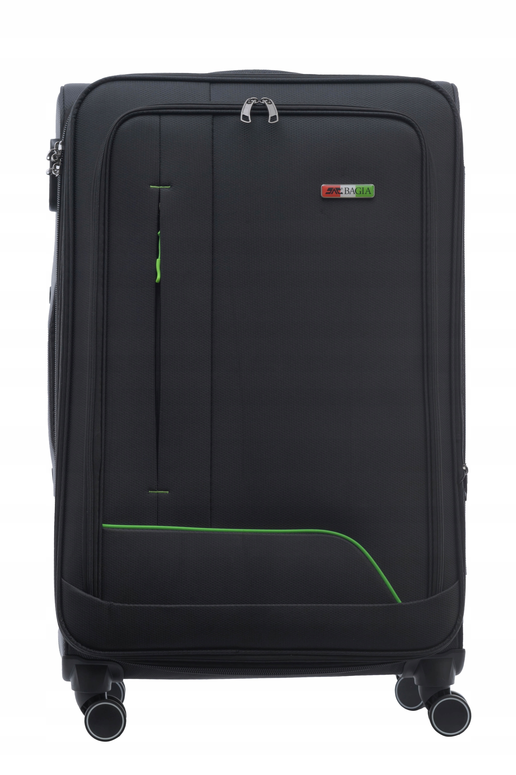 Walizka Średnia Podróżna Premium 4 Kółka Poszerzana Mocna Pojemna Torba XL