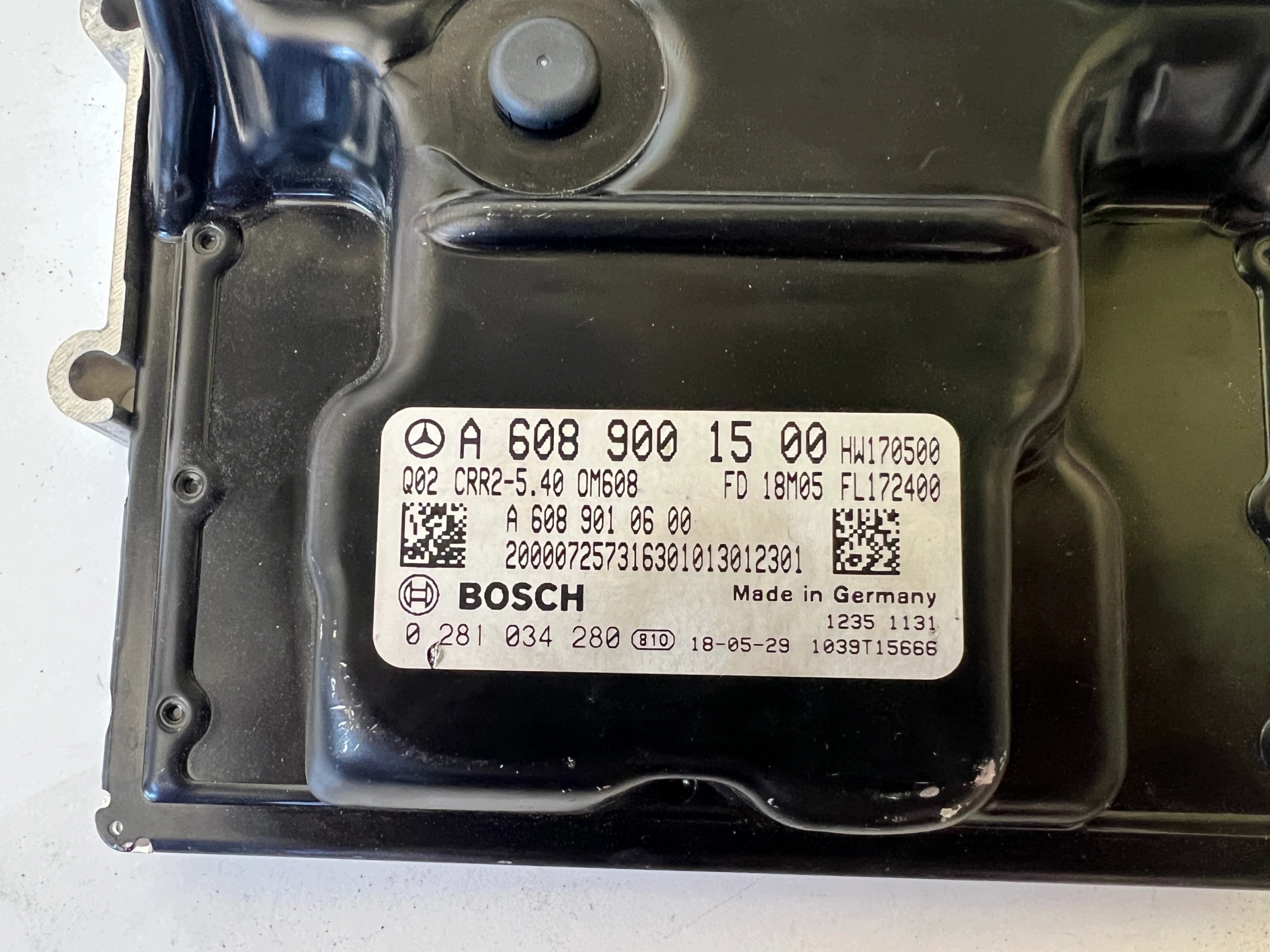 MERCEDES KLASA A 1.5 CDI A6089001500 A6089010600 computer ECU