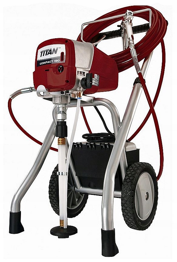 Titan Agregat malarski tłokowy 200 bar 15 m zestaw gotowy do pracy