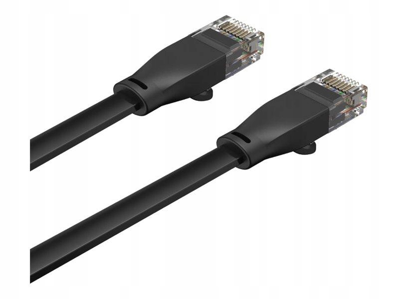 Unitek C1812GBK Ethernet Kabel Płaski Utp Ethernet Cat.6 5m