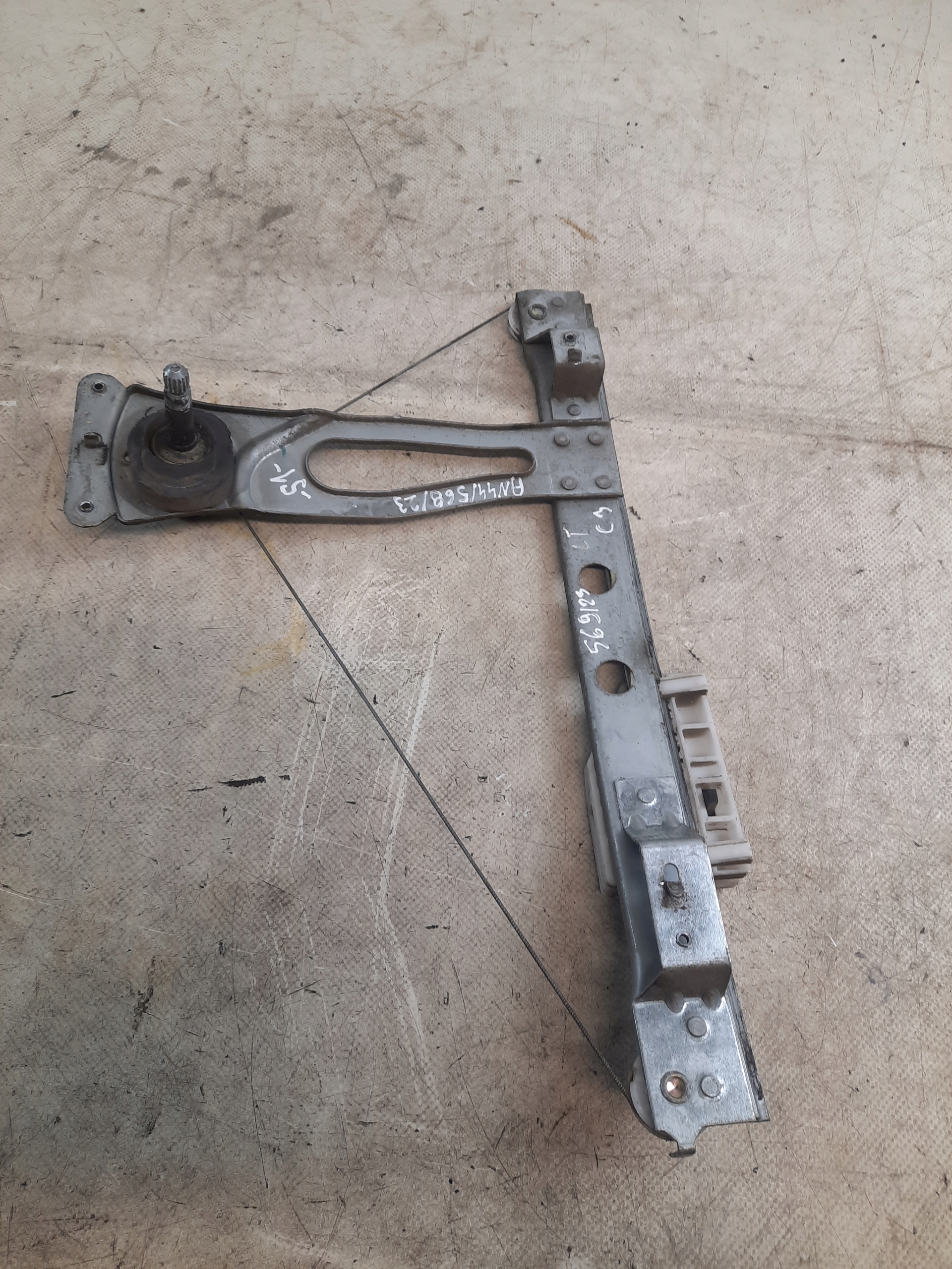 9680027480 mechanism windows left rear part Citroen C3 and 0