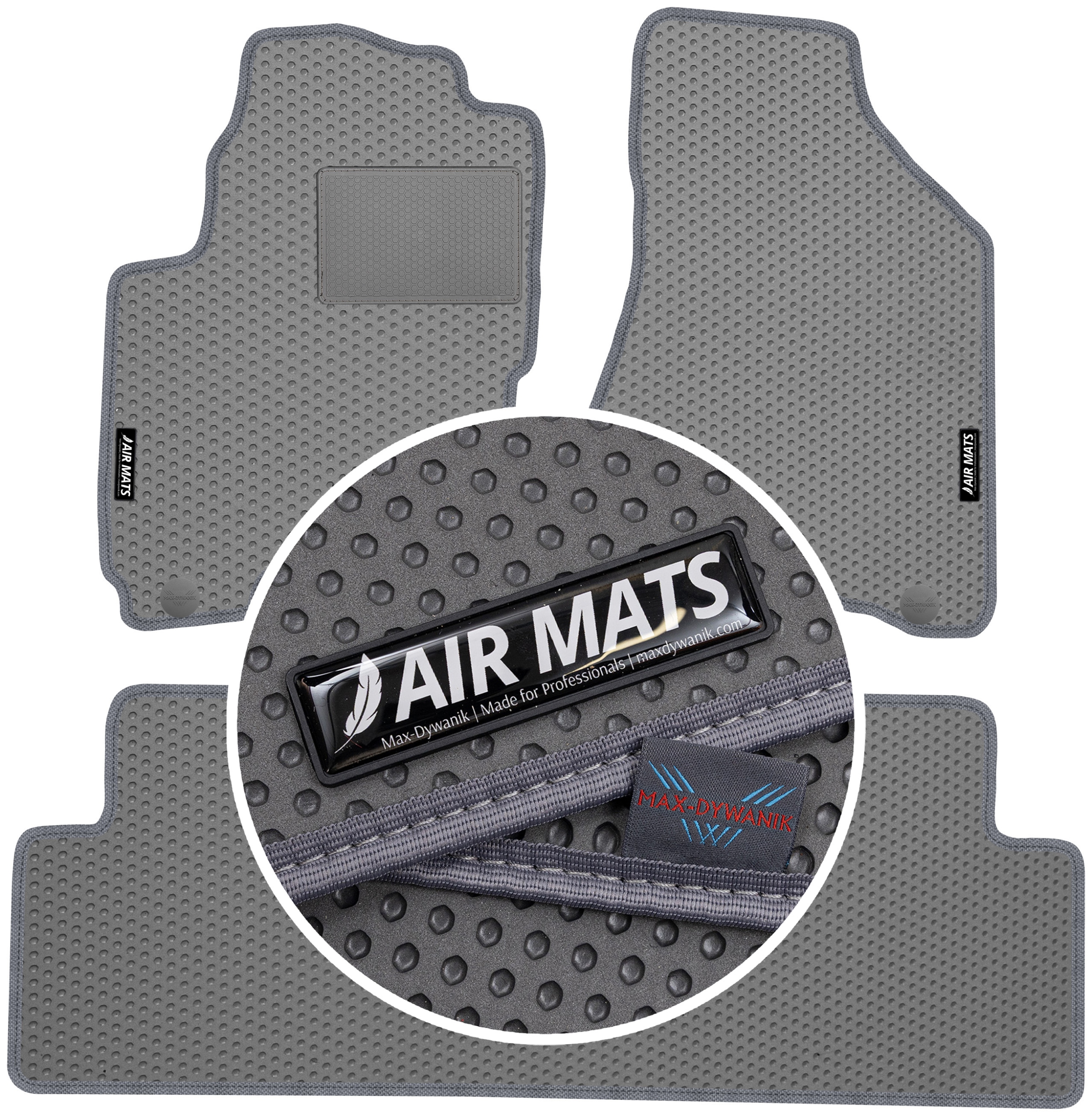 Kia Sportage II 2004-2010 Koberce Eva Air Mats Šedé