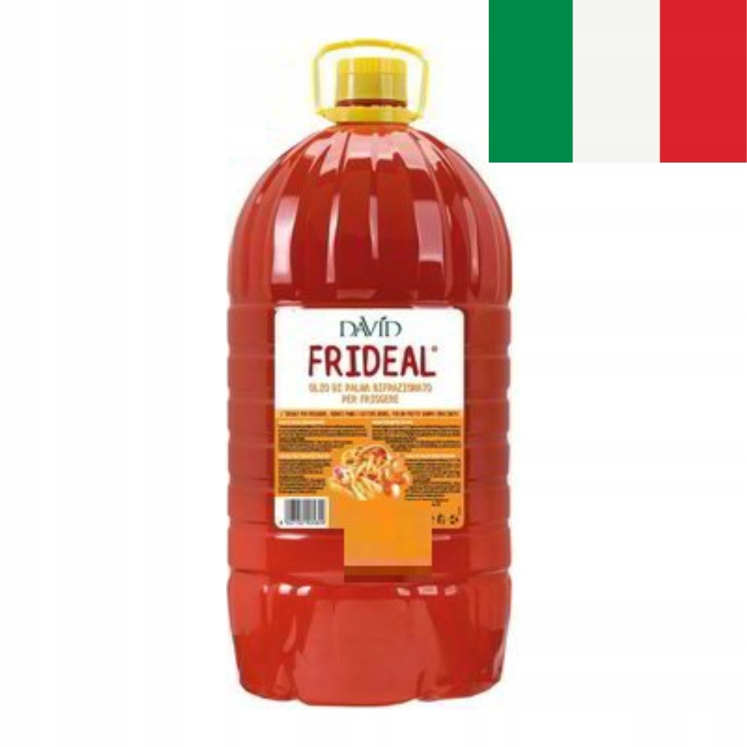 Olej palmowy podwójnie rafinowany frytura włoska 5l Frideal