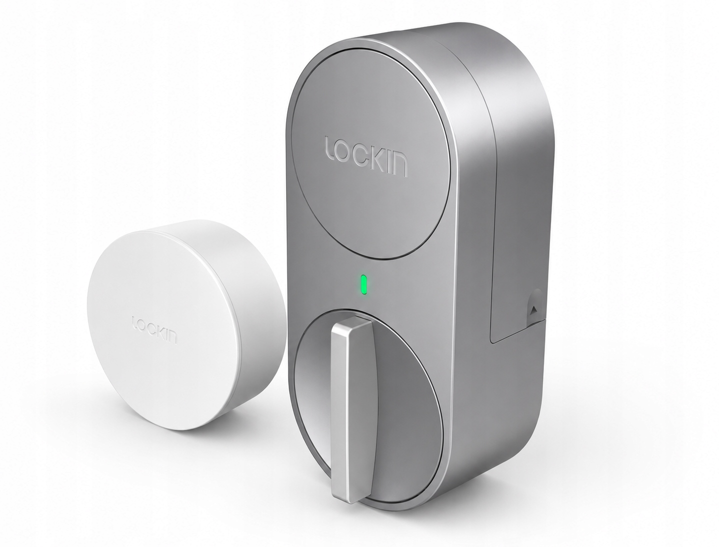 Lockin Smart Lock G30 strieborný inteligentný Bluetooth WiFi zámok