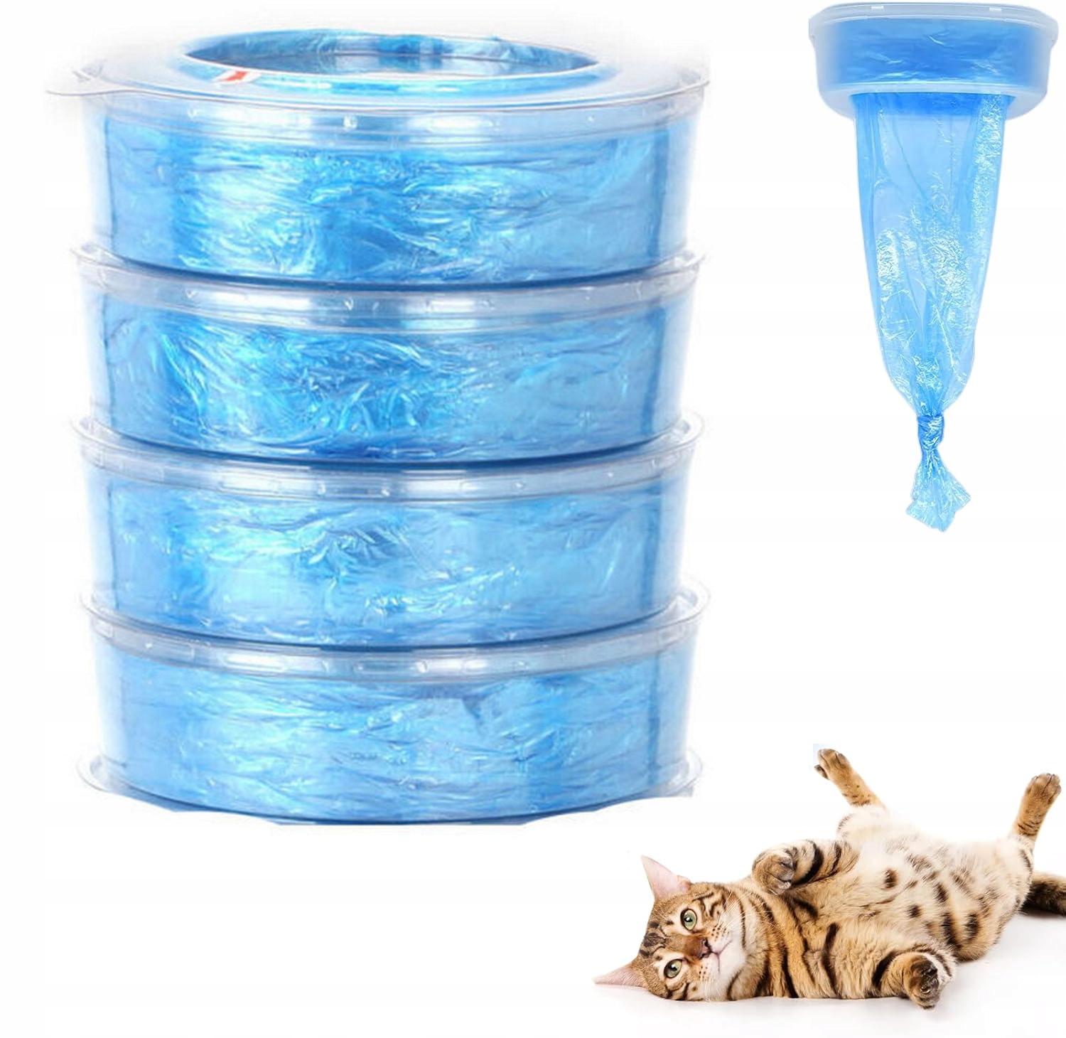 Levně Do Angelcare Náhradní Náplň Koš Na Pleny Captiva Wekare x4