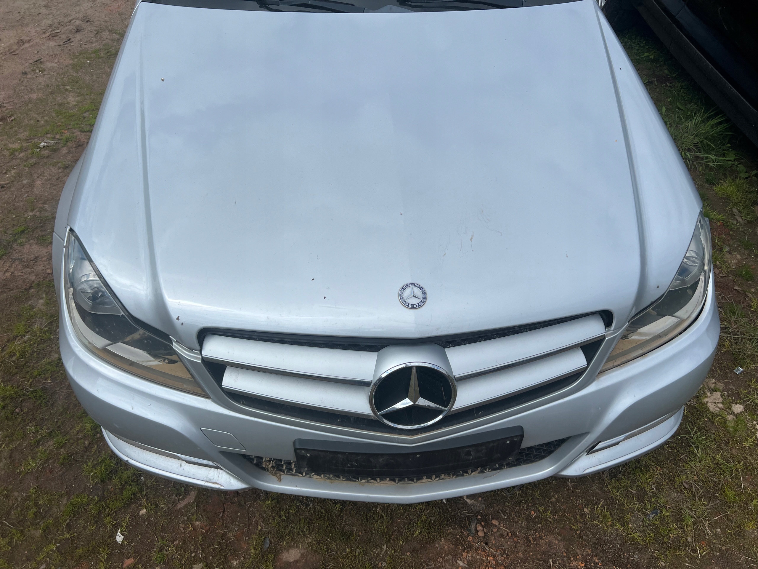 MERCEDES W204 COUPE LIFT KOMPLETNY PRZÓD ZDERZAK MASKA BŁOTNIK PAS 775 775U