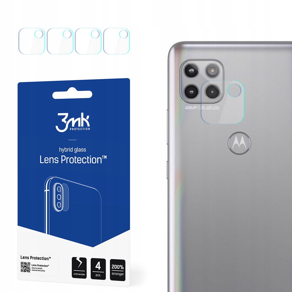 

4x Szkło hybrydowe do Motorola One Ace 5G 3mk Lens
