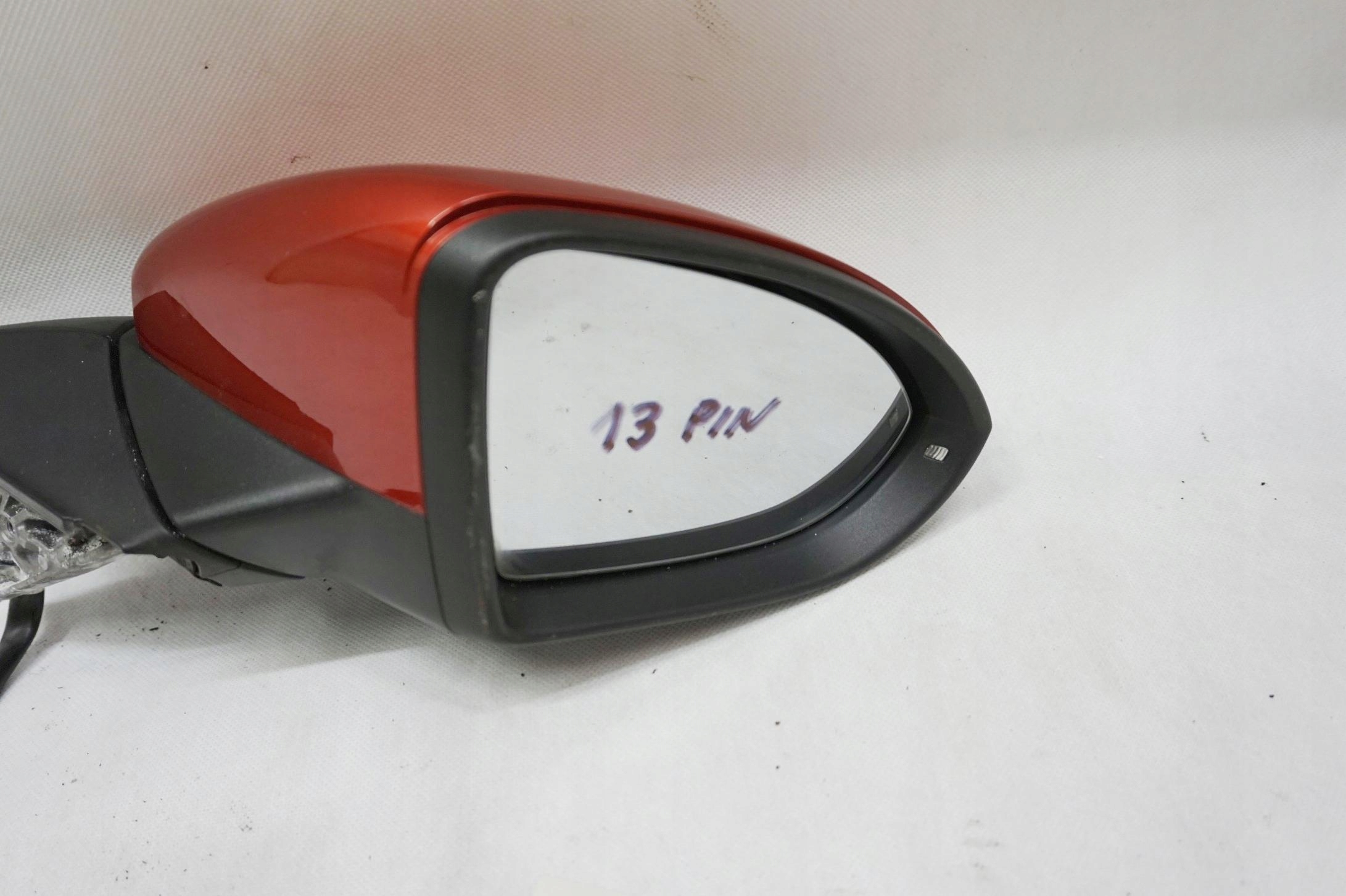 LUSTERKO PRAWE 13 PIN VW GOLF VII LA3X Strona zabudowy prawa