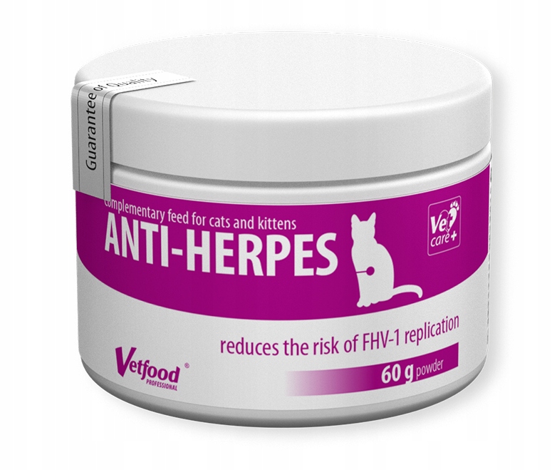Levně Vetfood Vetfood anti-herpes 60 g