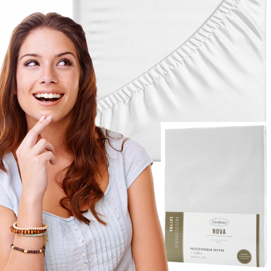 

Prześcieradło z Gumką 160x200 Satynowe Eurofirany