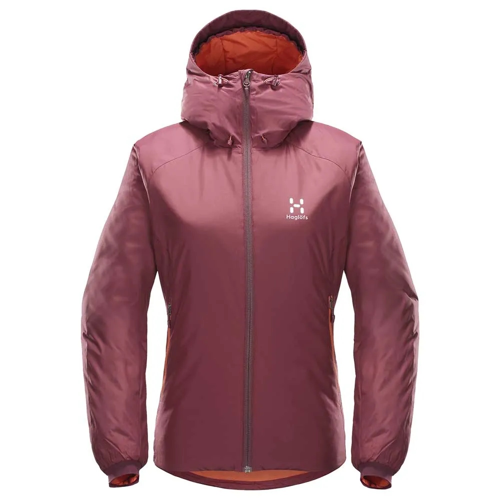 Kurtka Zimowa Haglöfs Barrier Hood Damska burgundy XL