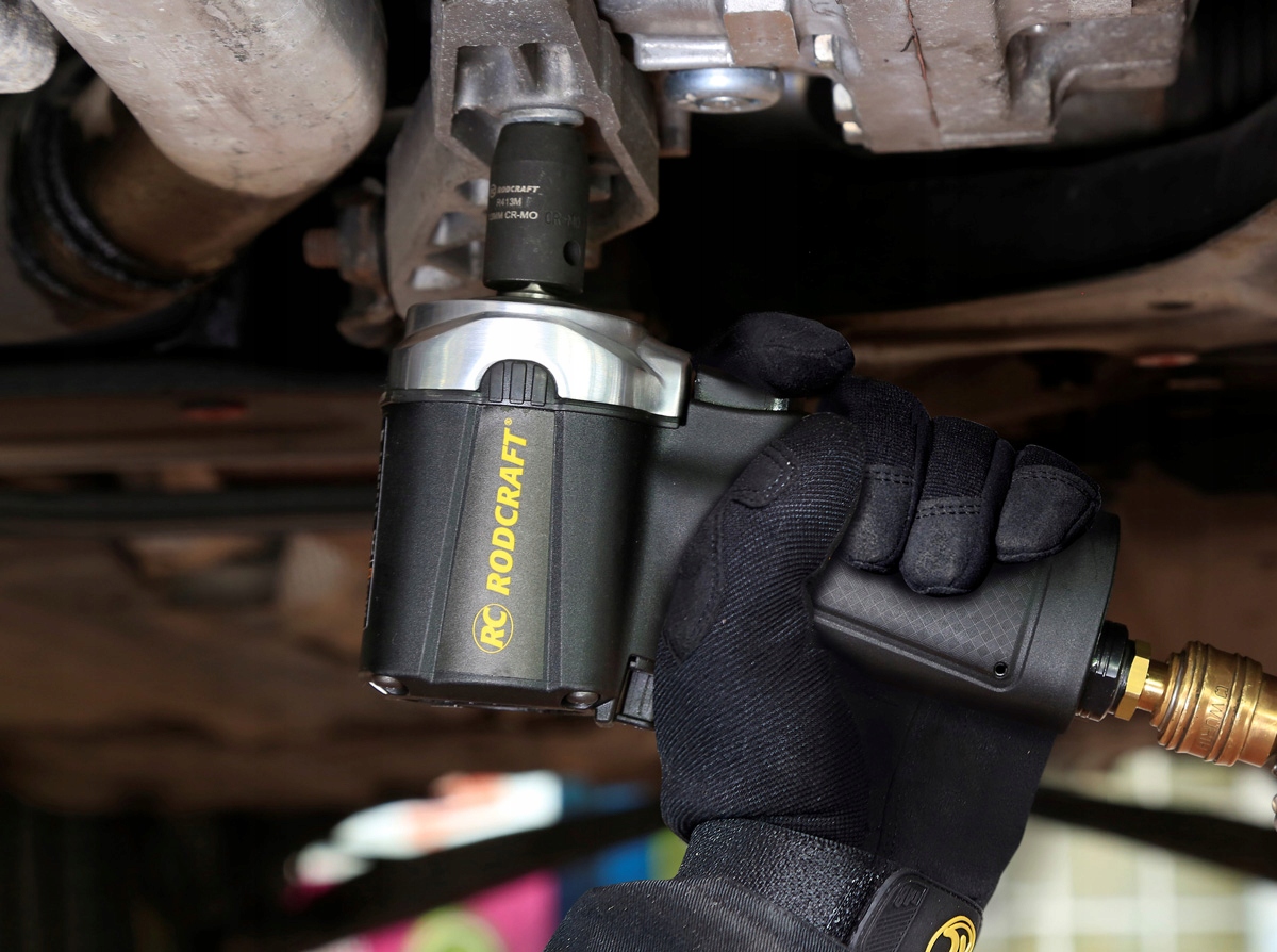 KLUCZ UDAROWY PNEUMATYCZNY RODCRAFT 1/2" - RC2203 1254 NM KOMPAKTOWY Maksymalny moment obrotowy 1254 Nm