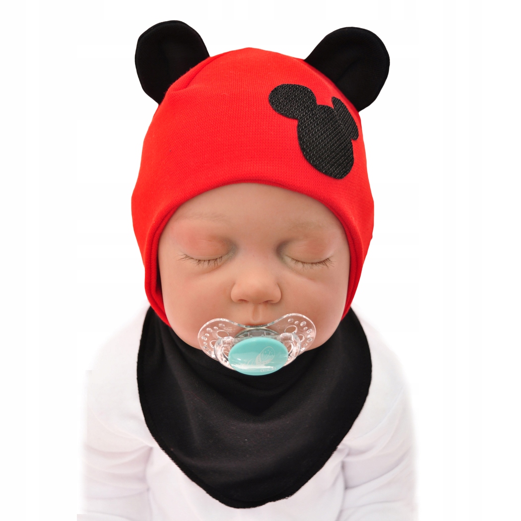 

Komplet czapka apaszka 44-46 wiosna jesień