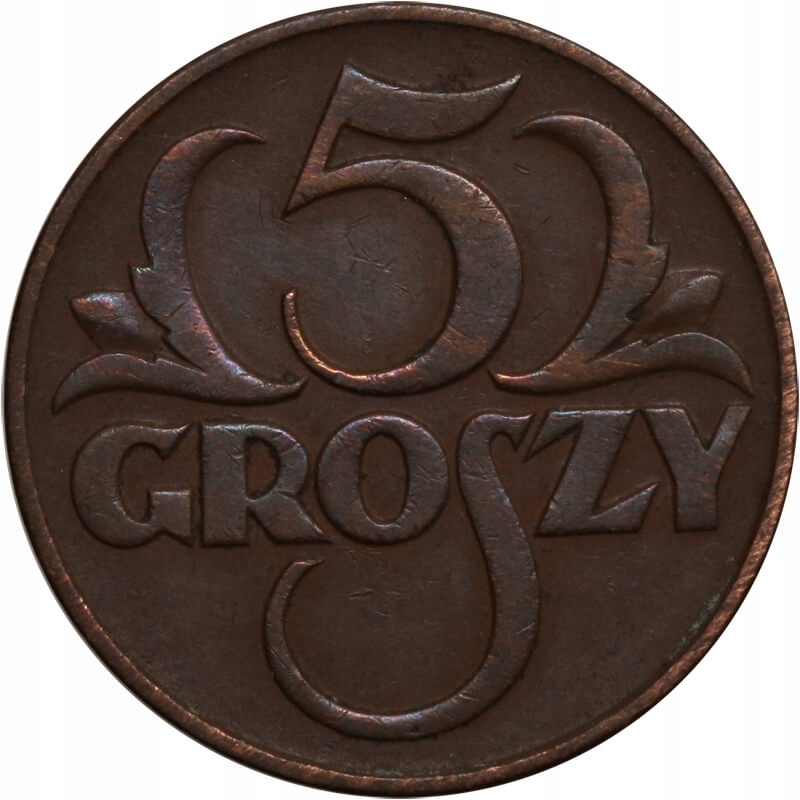 5 groszy 1936, stan 2+