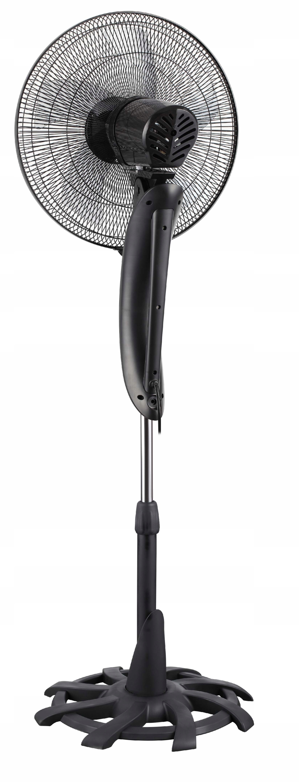 ПРОФЕСІЙНИЙ ВЕНТИЛЯТОР НА ПІДЛОГІ СТОЯЧИЙ ВЕНТИЛЯТОР Домінуючим кольором є чорний
